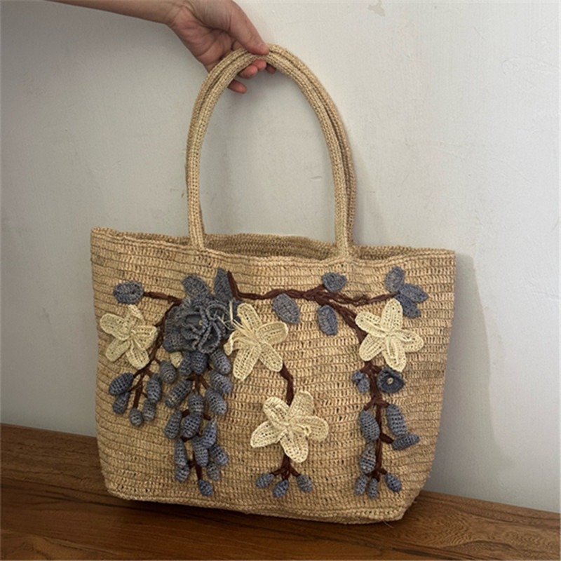Women'S Raffia Bags - Nouveau Sac à Main en Raphia
