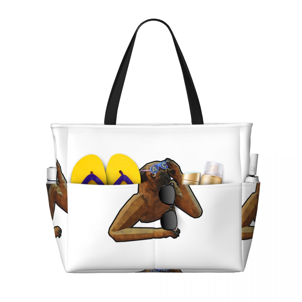 Sac de plage Pug, sac de sport - Women Bags Company avis et prix
