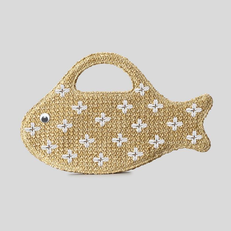 Sac en paille de raphia tressé - Women'S Raffia Bags avis et prix