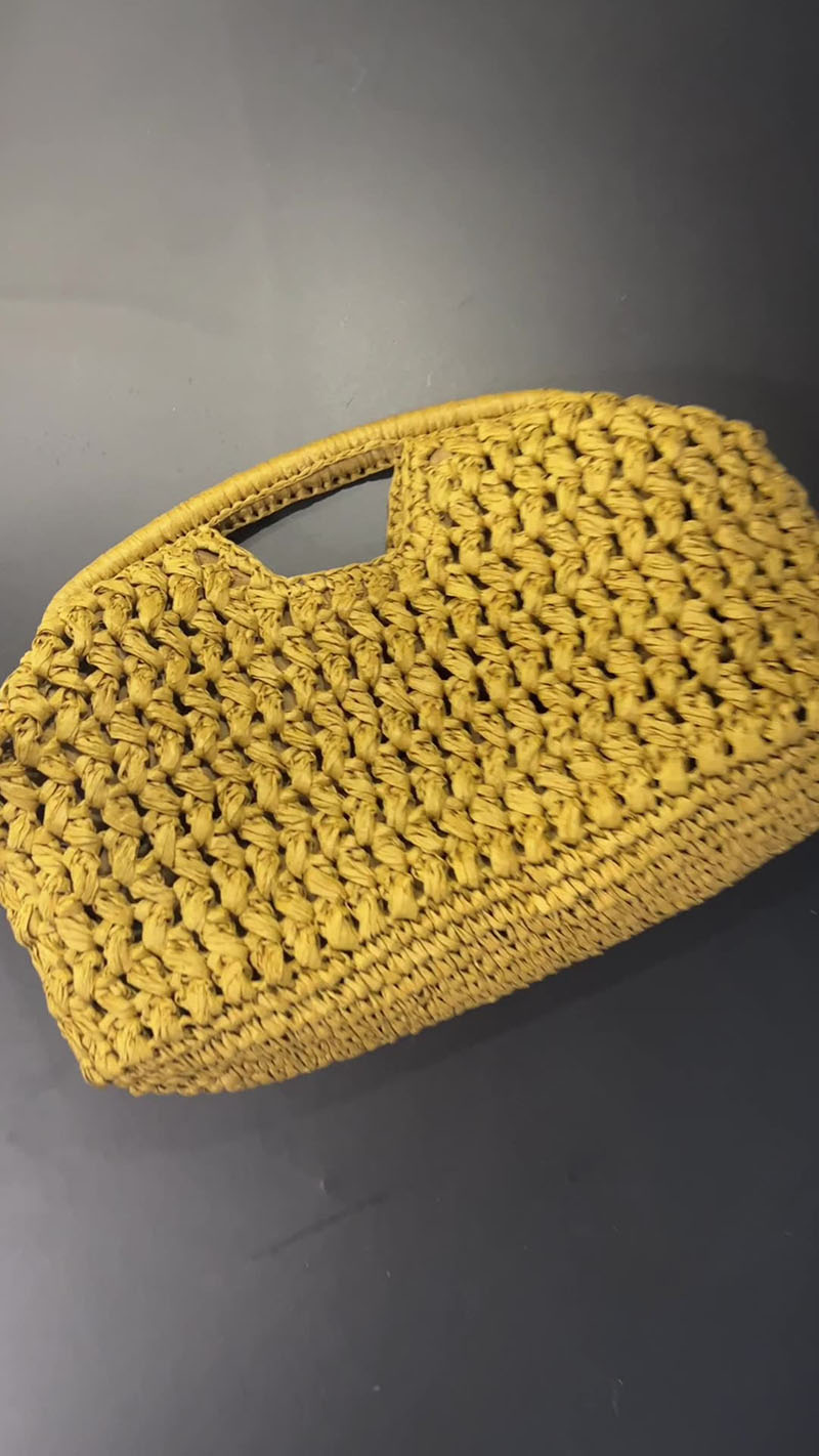 Sac à main tissé en chaîne pou - Women'S Raffia Bags avis et prix
