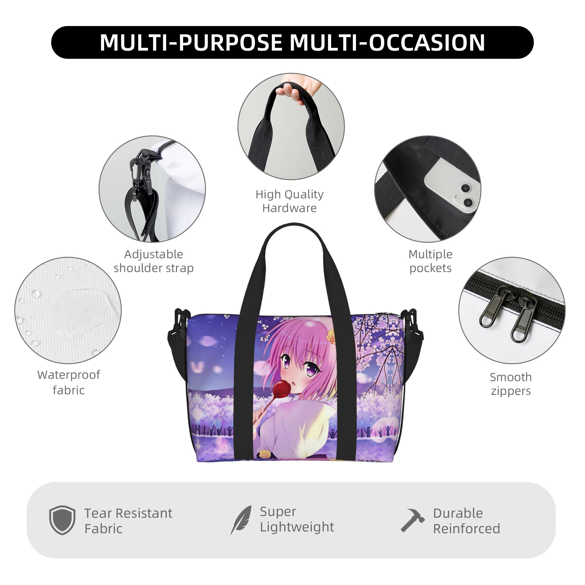 Sac de plage personnalisé Momo - Women Bags Ru avis et prix