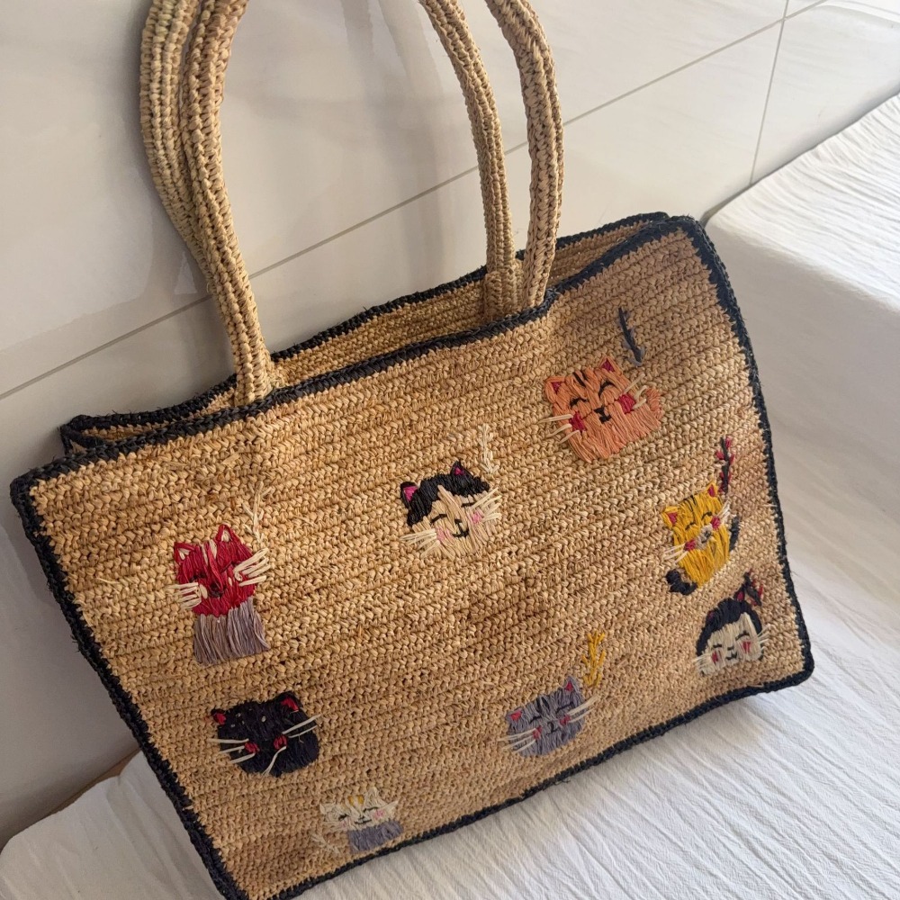 Nouveau Sac à Bandoulière en R - Women'S Raffia Bags avis et prix